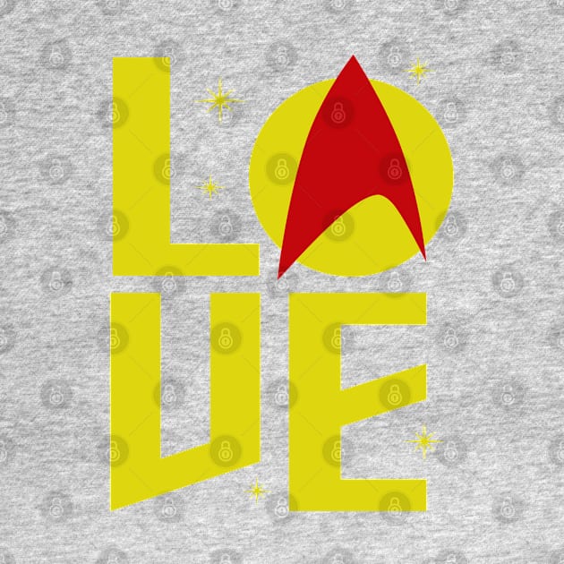 Trek Love by PopCultureShirts